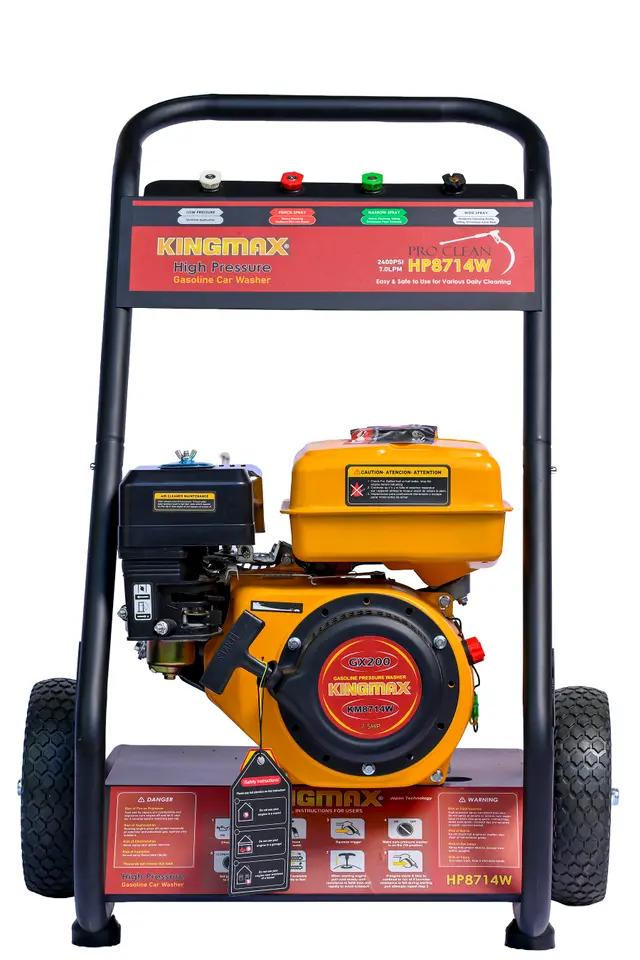 KINGMAX HP8714W 2400 PSI Gasoline High-Pressure Washer