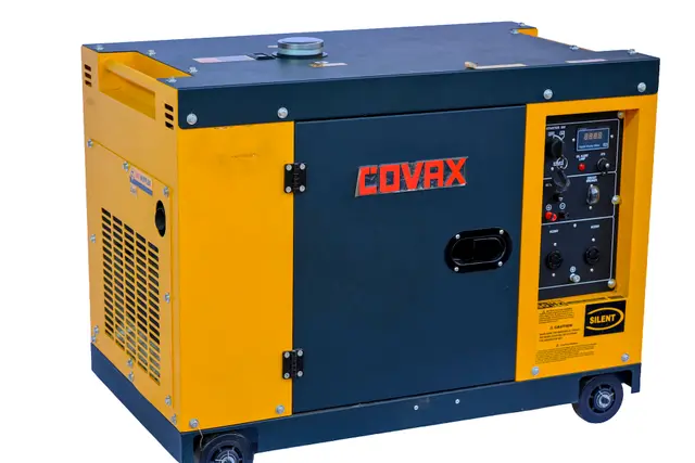 COVAX Silent Diesel Generator (Single Phase, 230V, 50Hz)