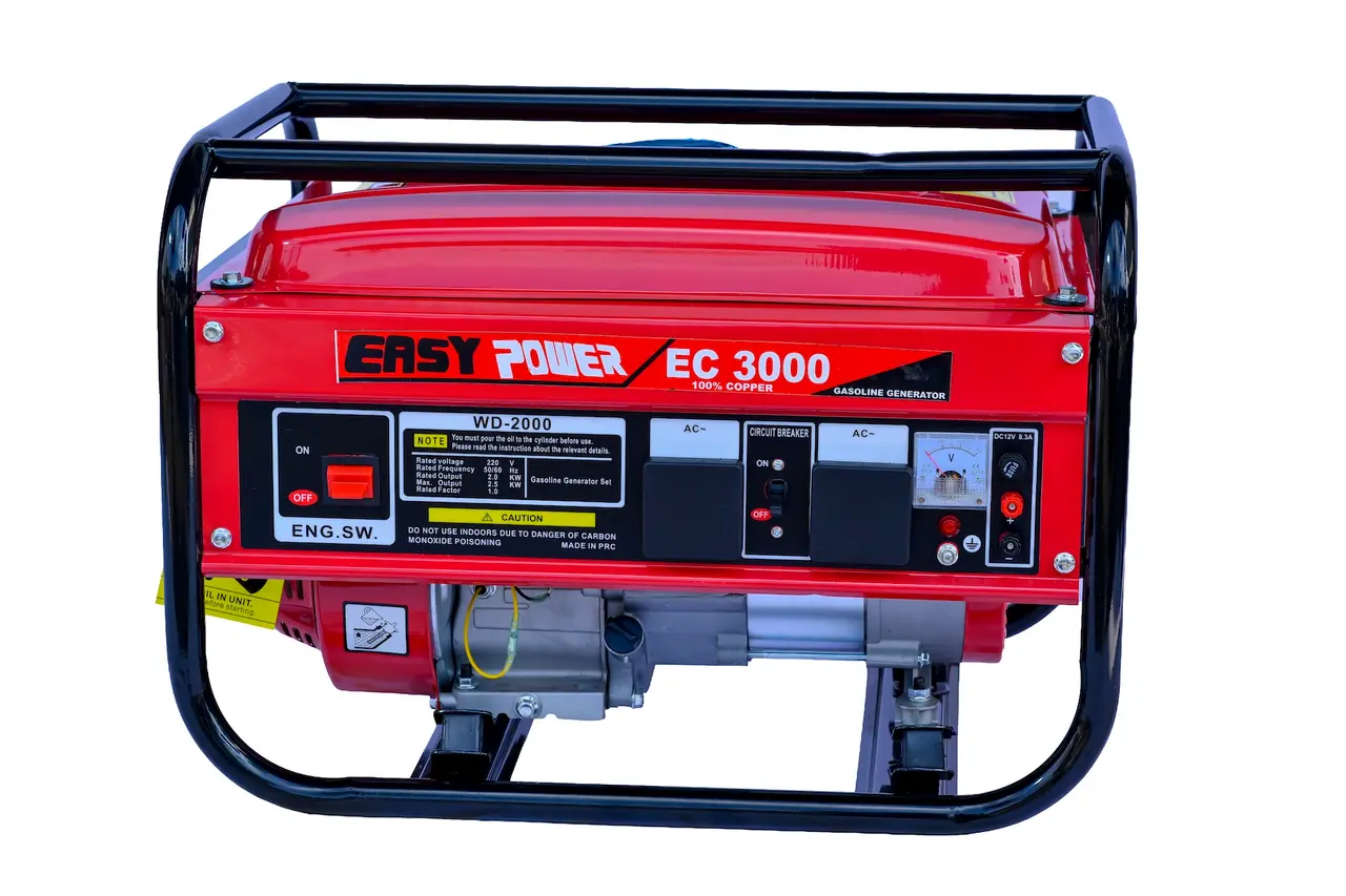 Easy Power EC3000 Petrol Generator (2.5kW Max, 100% Copper Alternator)