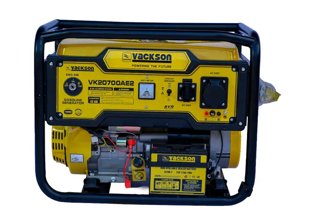 Vackson VK20700AE2 17HP Gasoline Generator (Electric Start, 100% Copper)