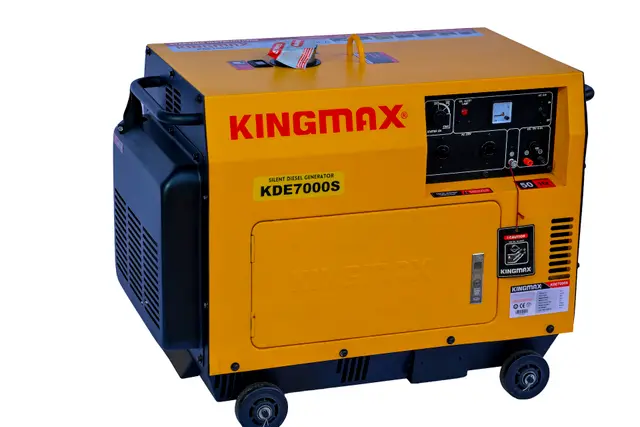KINGMAX KDE7000S Silent Diesel Generator - 5.5kVA, 220V, Single Phase